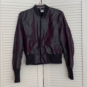 Iridescent Puma Bomber Jacket